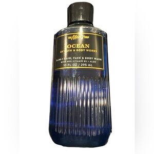 🧴 Bath & Body Works Ocean 3-in-1 Hair, Face & Body Wash | 10 oz | NEW